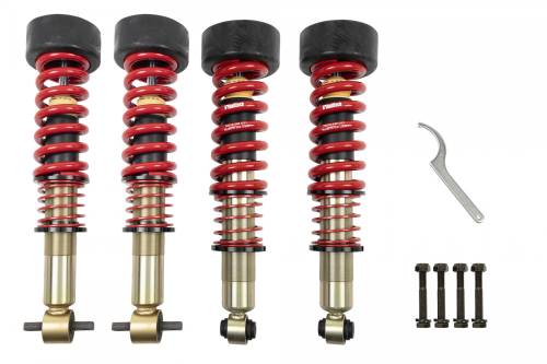 Belltech - 1035SPC | 0.5 to 2 Inch Front / 1 to 2.5 Inch Rear Complete Lowering Kit with Street Performance Coilovers (2021-2026 Suburban, 2021-2024 Yukon XL 2WD/4WD)
