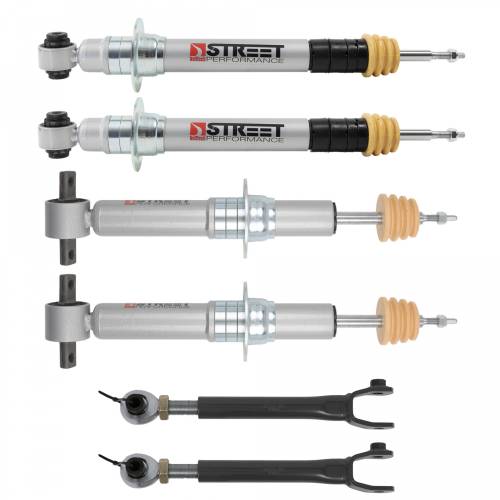 Belltech - 1036SP | Belltech 0 to 2.5 Inch Front / 1-3.5 Inch Rear Complete Lowering Kit with Street Performance Struts (2021-2026 Suburban, 2021-2024 Yukon 2WD/4WD)