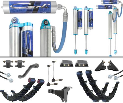 Carli Suspension - CS-FEXP25-60 | Carli Suspension Carli Tuned 2.5" Remote Reservoir Shocks 4.5" Lift Performance System For Ford Excursion 6.0L 4WD | 2000-2005