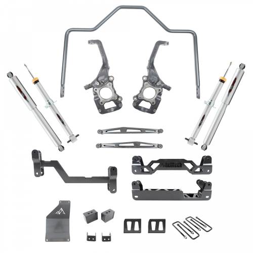 Belltech - 152501TPS | Belltech 6-7 Inch Complete Lift Kit with Trail Performance Struts / Shocks & Front Sway Bar (2015-2020 F150 4WD)