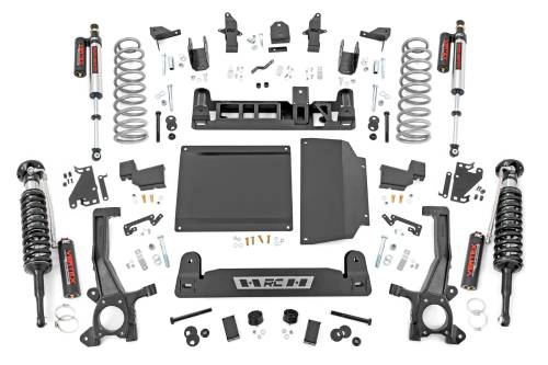 Rough Country - 71250 | Rough Country 6 Inch Lift Kit For Toyota Tundra 2WD/4WD | Without Auto Adjusting Headlights, Vertex Coilovers With Rear Vertex Shocks