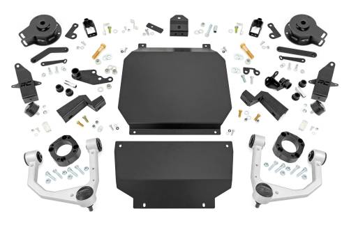 Rough Country - 71300 | Rough Country 3.5 Inch Lift Kit, OE Air Ride For Toyota Tundra 4WD