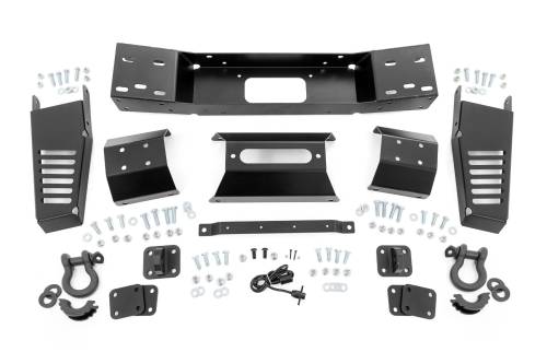 Rough Country - 72003 | Rough Country Hidden Winch Mount For Toyota Tundra 2WD/4WD | Mount Only