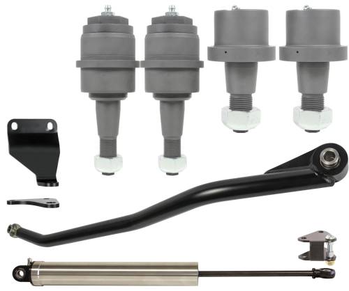 Carli Suspension - CS-DFEU-1419 | Carli Suspension Front End Upgrade Kit For Ram 2500/3500 4WD | Ball Joints, Adjustable Track Bar, Steering Stabilizer