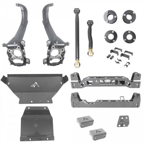 Belltech - 152600BK | Belltech 6 Inch Compete Lift Kit with Front & Rear Strut Spacers (2021-2026 Bronco 4WD | W/O Sasquatch)