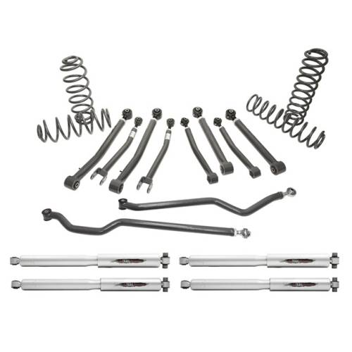 Belltech - 153205TP | Belltech 4 Inch Complete Lift Kit with Trail Perfromance Shocks (2018-2026 Wrangler JL)