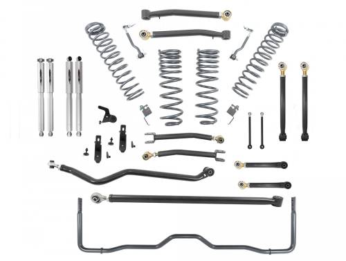Belltech - 153206TPS | Belltech 4 Inch Complete Lift Kit with Trail Performance Shocks & Sway Bar (2020-2024 Gladiator JT 4WD)