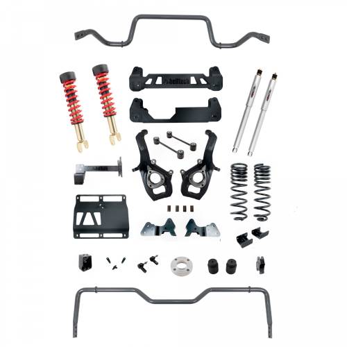 Belltech - 153712HK | Belltech 6-8 Inch Complete Lift Kit with Trail Performance Coilovers & Shocks (2019-2024 Ram 1500 4WD)