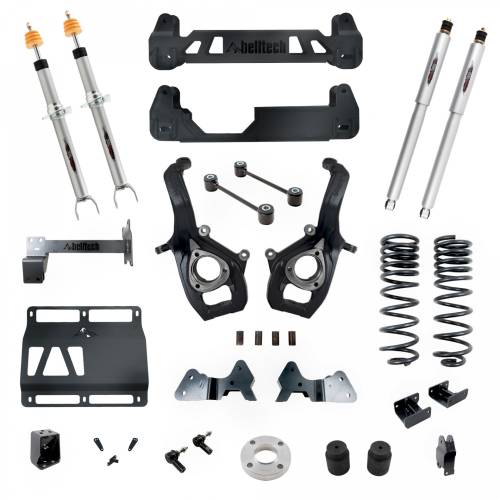 Belltech - 153712TP | Belltech 6-8 Inch Complete Lift Kit with Trail Performance Struts & Shocks (2019-2024 Ram 1500 4WD)