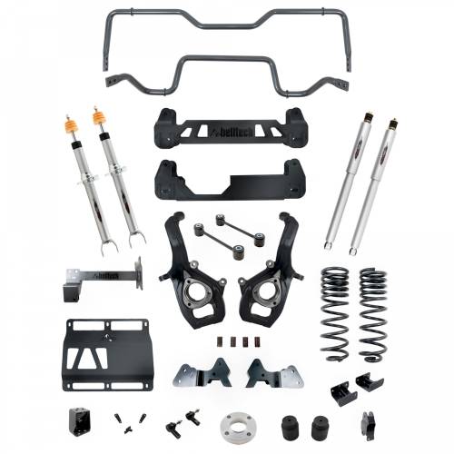 Belltech - 153712TPS | Belltech 6-8 Inch Complete Lift Kit with Trail Performance Struts & Shocks (2019-2024 Ram 1500 4WD)
