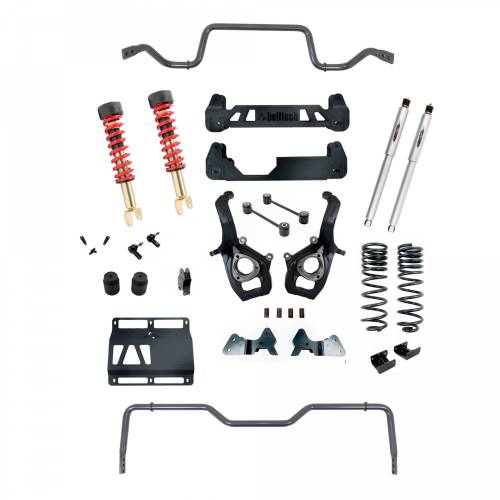 Belltech - 153713HK | Belltech 6-9 Inch Complete Lift Kit with Trail Performance Coilovers & Shocks (2019-2024 Ram 1500 2WD)