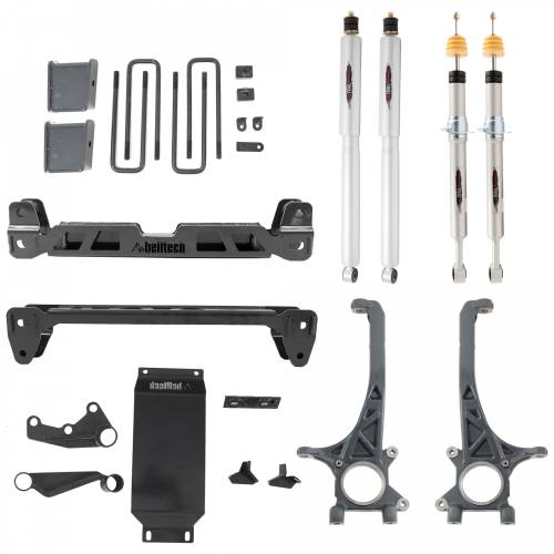 Belltech - 154301TP | Belltech 4-6 Inch Complete Lift Kit with Trail Performance Struts & Shocks (2016-2023 Tacoma 4WD)