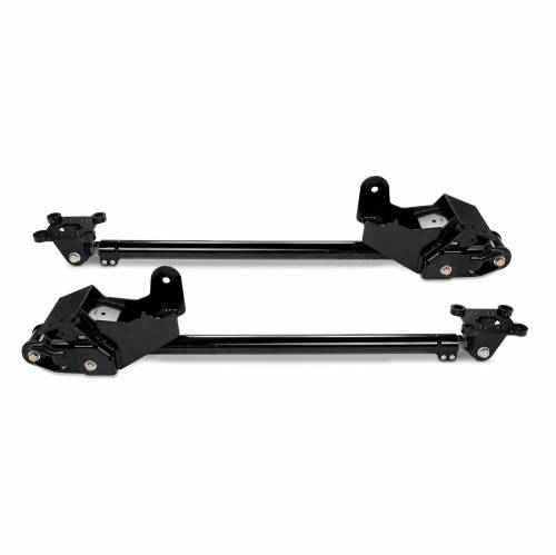 Cognito Motorsports - 110-90590 | Cognito Tubular Series LDG Traction Bar Kit (2011-2019 Silverado, Sierra 2500 HD, 3500 HD 2WD/4WD With 6.0-9.0 Inch Rear Lift Height)