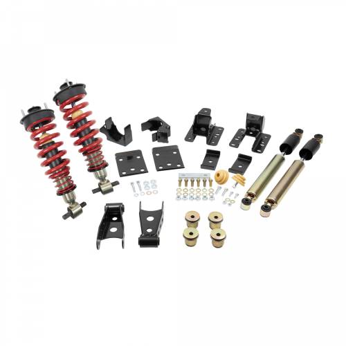 Belltech - 646SPAC | Belltech Performance Damping/Height Adjustable Coilover Lowering Kit (-1 to 3" Front | -4" Rear)