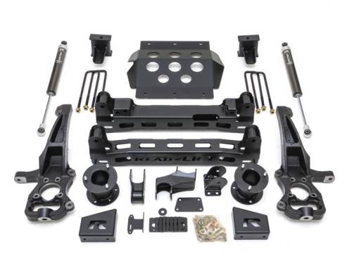 ReadyLIFT Suspensions - 44-39420 | ReadyLift 4 Inch Suspension Lift Kit (2019-2024 Silverado, Sierra 1500 AT4, Trail Boss)