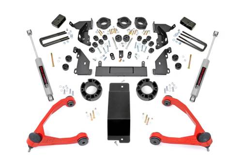 Rough Country - 292.20RED | Rough Country 4.75 Inch Lift Kit | Combo | Chevrolet/GMC 1500 (14-15)