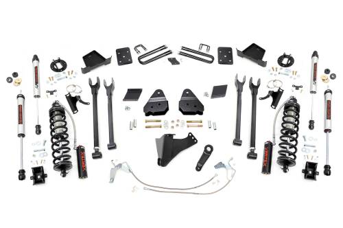 Rough Country - 56558 | Rough Country 6 Inch Lift Kit For Ford F-250 Super Duty | Vehicle With Factory Rear Overload Springs, V2 Monotube Shocks