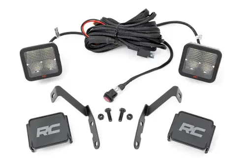 Rough Country - 82059 | Rough Country LED Ditch Light For Chevrolet Silverado 1500 & Chevrolet Silverado/GMC Sierra 2500 HD/3500 HD | Spectrum Series Light