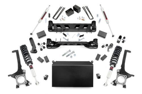 Rough Country - 75240 | Rough Country 6 Inch Lift Kit Toyota Tundra 4WD | M1 Struts With M1 Rear Shocks