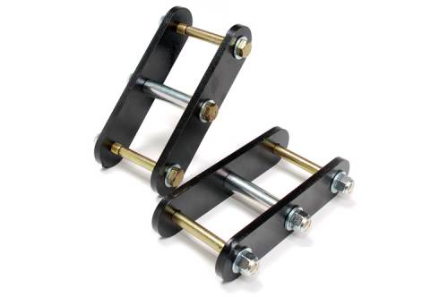Rough Country - RC0340 | Rough Country Lift Shackles For Jeep CJ / Wrangler YJ | YJ 1 Inch, CJ RR 1.375 Inch