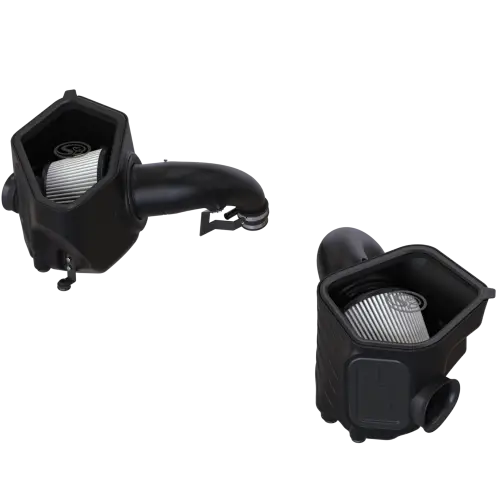 S&B Filters - 75-5163D | S&B Filters Cold Air Intake kit (2022-2025 Toyota Tundra V6 3.4L and 3.4L Hybrid) Dry Extendable White