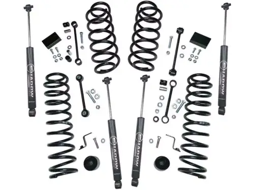 SuperLift - K188 | Superlift 2.5 Inch Suspension Lift Kit with Shadow Shocks (2018-2025 Wrangler JL Unlimited)