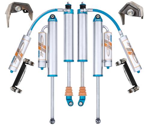 Carli Suspension - CS-FD30SPKG-45-1723 | Carli Suspension Dominator Carli Tuned King 3.0" Remote Reservoir Shocks Package For Ford F-250/F350 4WD | Diesel, With Carli 4.5"/5.5" Lift