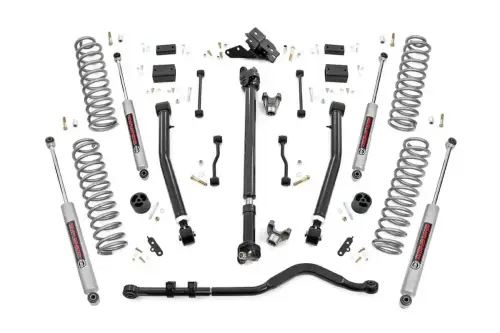 Rough Country - 91730 | Rough Country 3.5 Inch Lift Kit, 2 Door For Jeep Wrangler JL 4WD | Premium N3