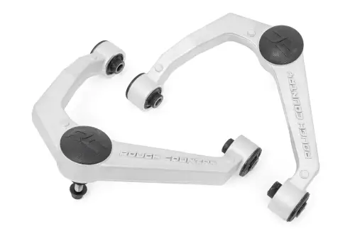 Rough Country - 82009 | Rough Country Forged Upper Control Arms Aluminum, OE Upgrade For Nissan Frontier 4WD | Aluminum