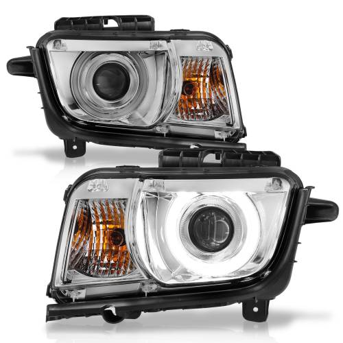 Anzo USA - 121311 | Anzo USA Projector Headlights w/ Halo Chrome (2010-2013 Camaro)