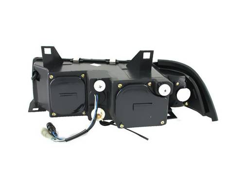 Anzo USA - 121326 | Anzo USA Projector Headlights w/ Halo Chrome G2 1 pc (1992-1998 3 Series E36)