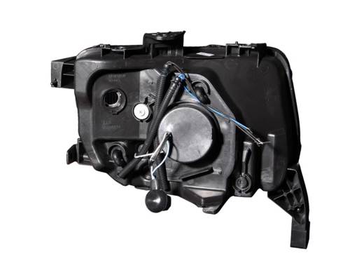 Anzo USA - 121432 | Anzo USA Projector Headlights w/ Halo Black (2003-2006 Element)