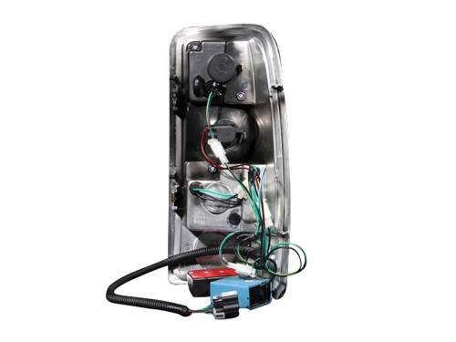 Anzo USA - 311001 | Anzo USA LED Taillights Red/Clear (2000-2006 Suburban, Tahoe, Yukon)