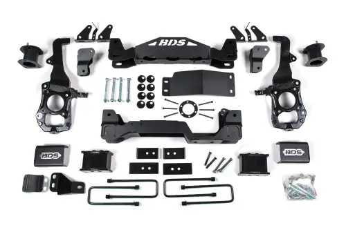 BDS Suspension - BDS1961H | BDS Suspension 6 Inch Lift Kit For Ford F-150 4WD | With Factory Continuously Controlled Damping