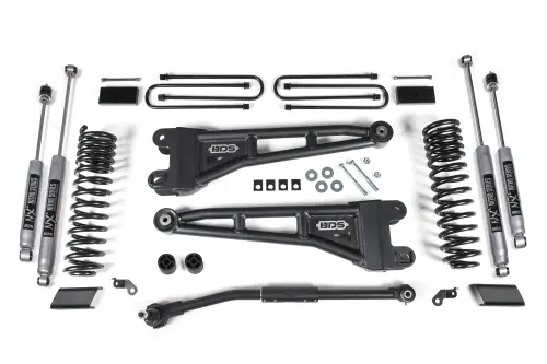 BDS Suspension - BDS2200H | BDS Suspension 3 Inch Lift Kit With Radius Arm For Ford F-250/F-350 Super Duty 4WD | NX2 Nitro Series Shocks