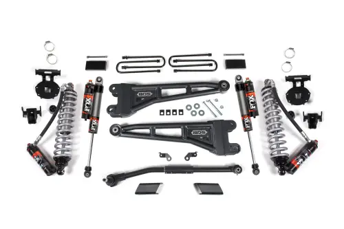 BDS Suspension - BDS2202FPE | BDS Suspension 3 Inch Lift Kit With Radius Arm & Fox 2.5 Performance Elite Coil-over Conversion For Ford F-250 / F-350 Super Duty 4WD | Fox 2.0 Performance Elite Shocks