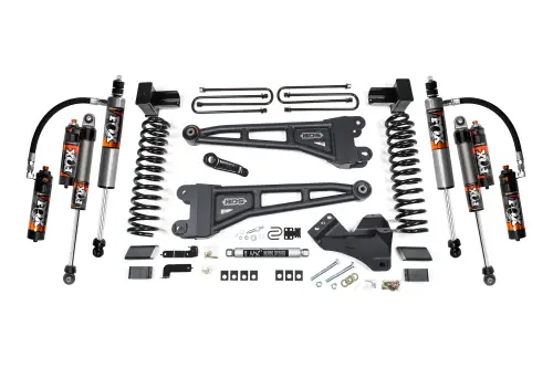 BDS Suspension - BDS2205FPE | BDS Suspension 5 Inch Lift Kit With Radius Arm For Ford F-250 / F-350 Super Duty 4WD | Diesel | Rear Lift Block Kit, Fox 2.5 Performance Elite Shocks