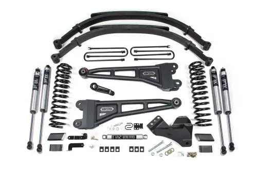 BDS Suspension - BDS2208FS | BDS Suspension 5 Inch Lift Kit With Radius Arm For Ford F-250 / F-350 Super Duty 4WD | Diesel | Rear Lift Leaf Springs, Fox 2.0 Performance Series Shocks