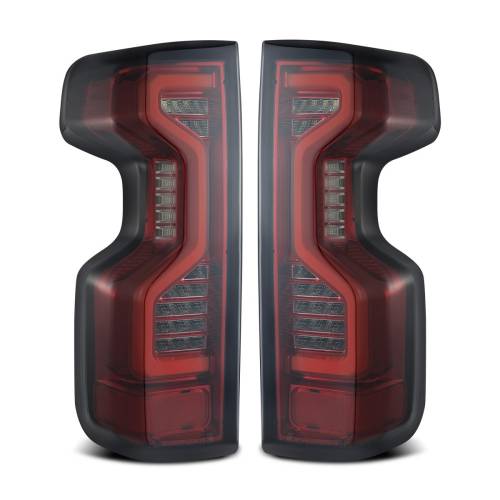 AlphaREX - 620060 | AlphaRex PRO-Series LED Tail Lights Chevrolet Silverado 1500 (2019-2025) / Silverado 2500 HD / 3500 HD (2020-2023) | Red Smoke