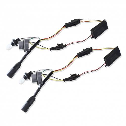 AlphaREX - 640013 | AlphaRex Stock Halogen Tail Lights To AlphaRex Converters For Ram 2500/3500 (2019-2024)
