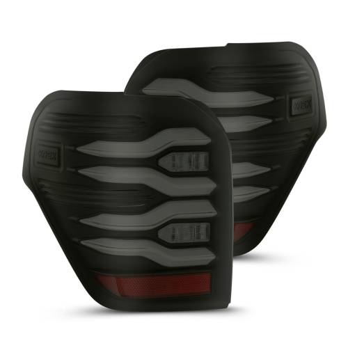 AlphaREX - 690040 | AlphaRex LUXX-Series LED Tail Lights For Toyota 4Runner (2010-2024) | Black