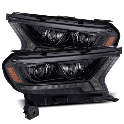 AlphaREX - 880119 | AlphaRex PRO-Series Halogen Projector Headlights For Ford Ranger | Alpha-Black