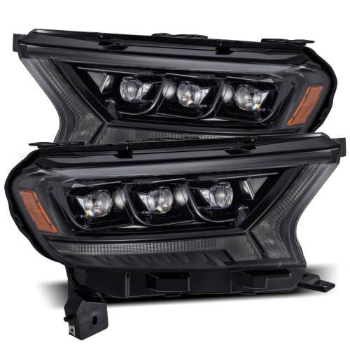 AlphaREX - 880123 | AlphaRex NOVA-Series LED Projector Headlights For Ford Ranger (2019-2023) | Alpha-Black