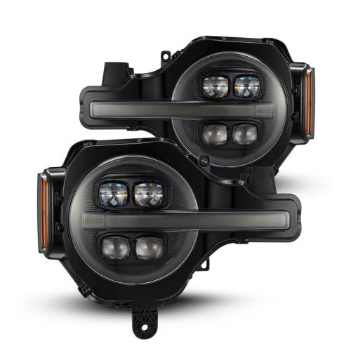 AlphaREX - 880259 | AlphaRex NOVA-Series LED Projector Headlights For Ford Bronco / Bronco Raptor | Alpha-Black