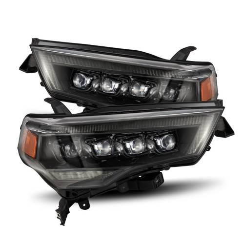 AlphaREX - 880810 | AlphaRex MK II NOVA-Series LED Projector Headlights For Toyota 4Runner (2014-2024) | DRL (White or Amber) | Alpha-Black