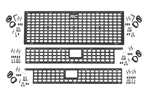 Rough Country - 73129 | Rough Country Molle Panel Kit For Toyota Tacoma 2WD/4WD | Combo (All Sides)