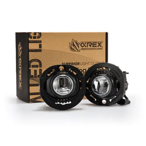 AlphaREX - 210006 | Alpharex Universal LED Projector Fog Lights For Chrysler/Dodge/Jeep | White Output Only