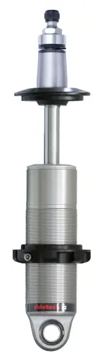 Ridetech - RT24149701 | RideTech Polished HQ Coil-Over shock with 4.1" stroke and 1.7" eye mount | universal