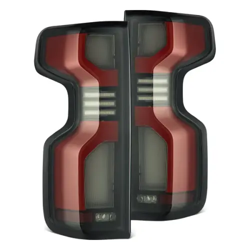 AlphaREX - 620068 | AlphaRex LUXX-Series LED Tail Lights For Chevrolet Silverado 1500 / Silverado 2500 HD/3500 HD | Red