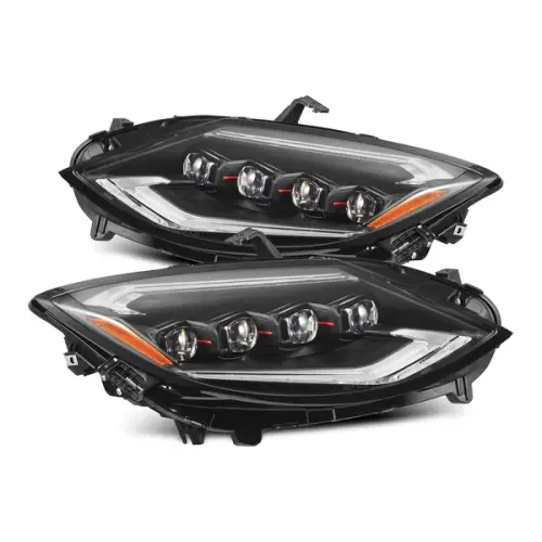 AlphaREX - 880493 | AlphaRex NOVA-Series LED Projector Headlights For Nissan Z | Black